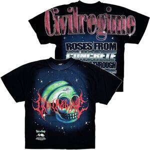 Civil Regime X Rick and Morty Future Misfit Morty 199X Oversized Tee T-Shirt